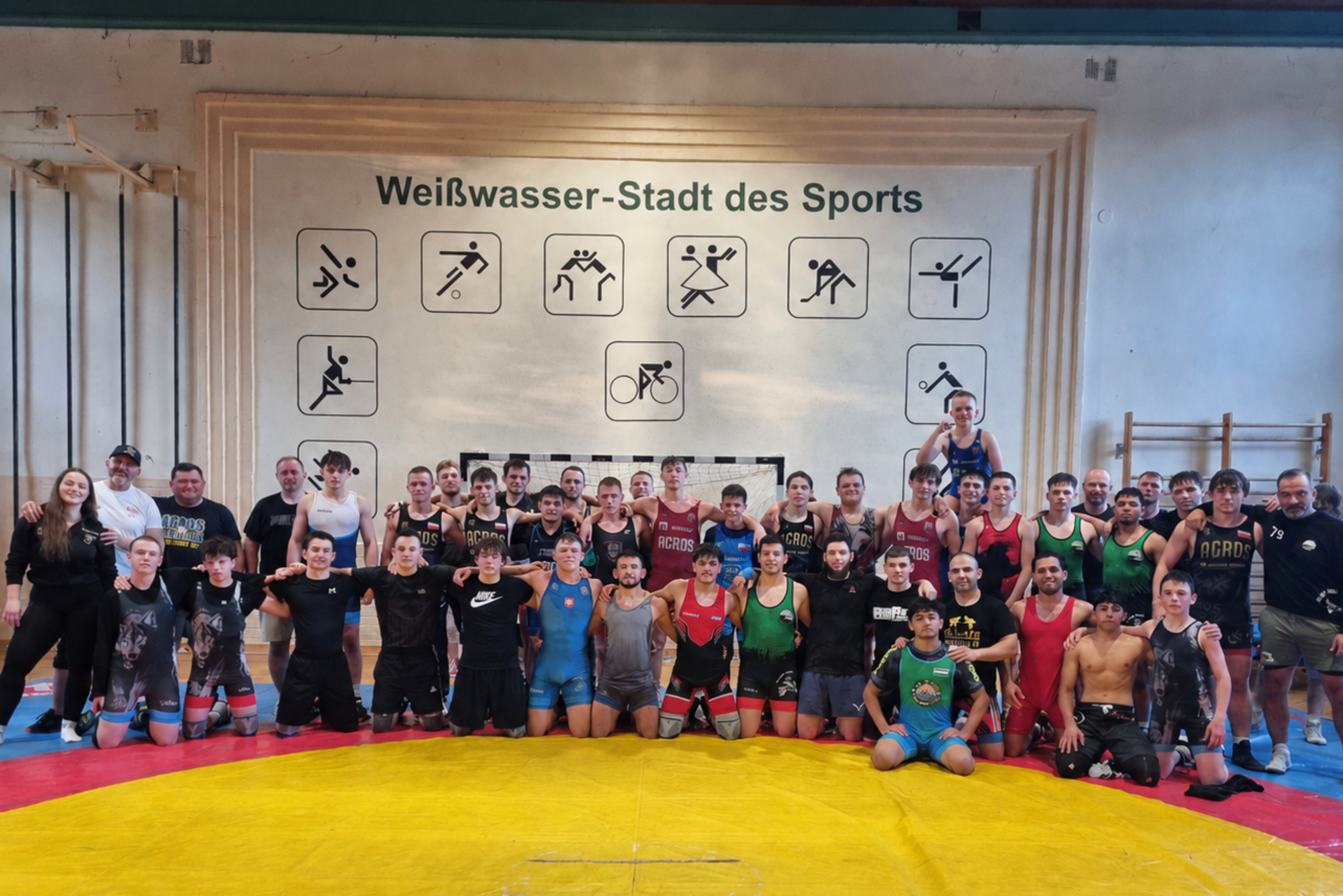 Trainingslager Grün-Weiß Weißwasser Ringen