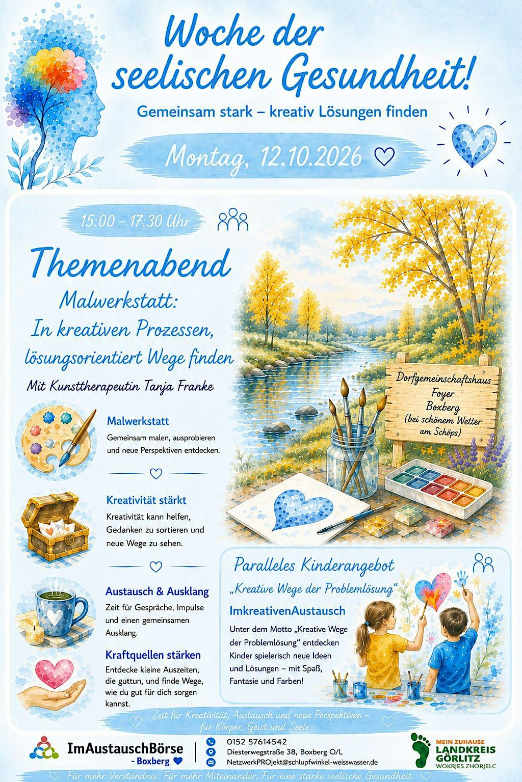 Makwerkstatt in kreativen Prozessen lösungsorientiert Wege finden