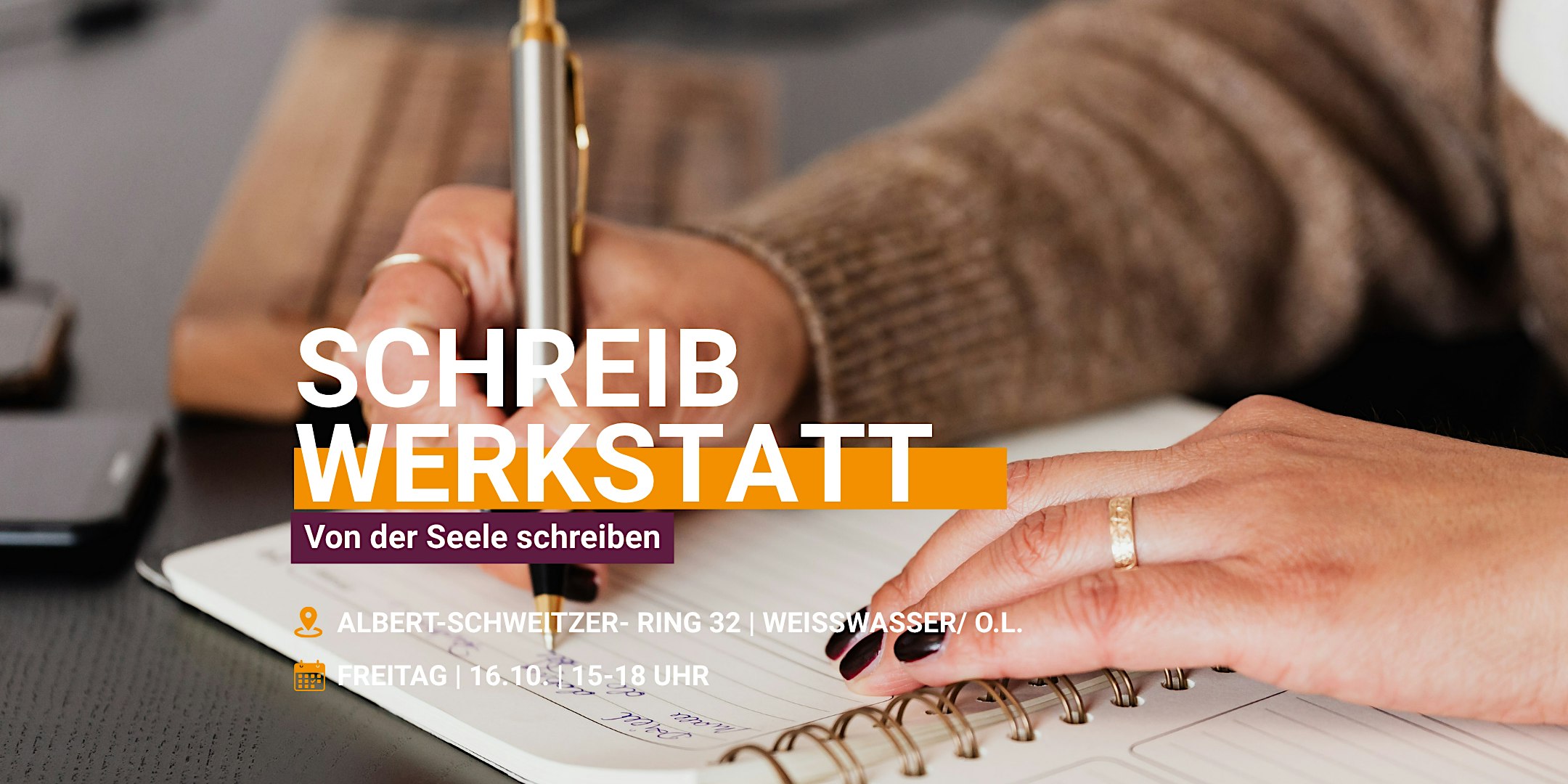 Schreib-Werkstatt “Von der Seele schreiben”